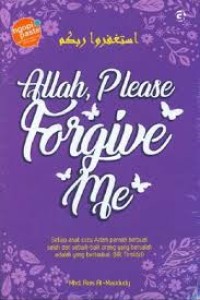Image of Allah, Please Forgive Me