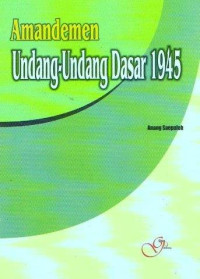 Image of Amandemen Undang-Undang Dasar 1945