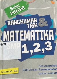 Image of Buku Pintar : Rangkuman & Trik Matematika SMA 1,2,3
