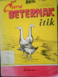 Image of Cara BETERNAK itik