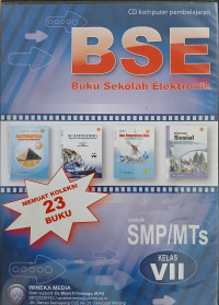 Image of CD BSE BUKU SEKOLAH ELEKTRONIK UNTUK SMP/MTS KELAS VII