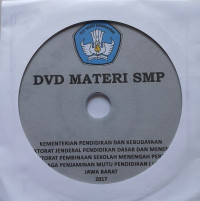 Image of DVD MATERI SMP