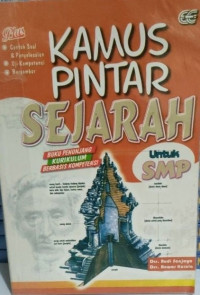 Image of Kamus Pintar Sejarah Untuk SMP