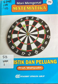 Image of Mari Mengenal Matematika : Statistik dan Peluang