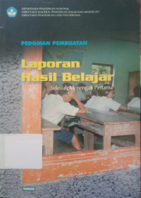 Image of PEDOMAN PEMBUATAN Laporan Hasil Belajar SMP