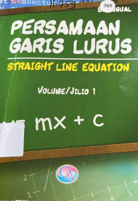 Image of Persamaan Garis Lurus {Straight line Equation) Volume/Jilid 1