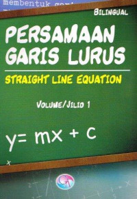Image of Persamaan Garis Lurus Straight Line Equation Volume/Jilid 2