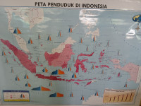 Image of PETA PENDUDUK DI INDONESIA