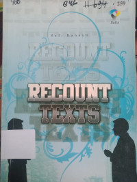 Image of RECOUNT TEXTS