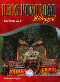 Image of REOG PONOROGO Bilingual Jilid/Volume 2