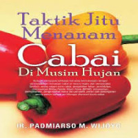 Image of Taktik Jitu Menanam Cabai Di Musim Hujan